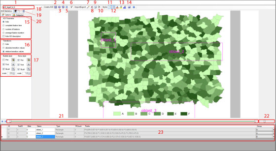OknoAreas of interest module