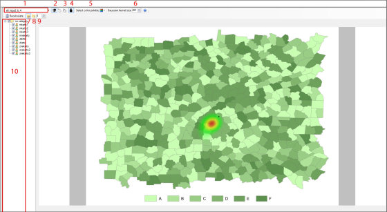 Okno Attention map module