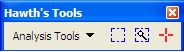 Obr. 3.: Ukzka nabdky nstroj extenze Hawths Tools