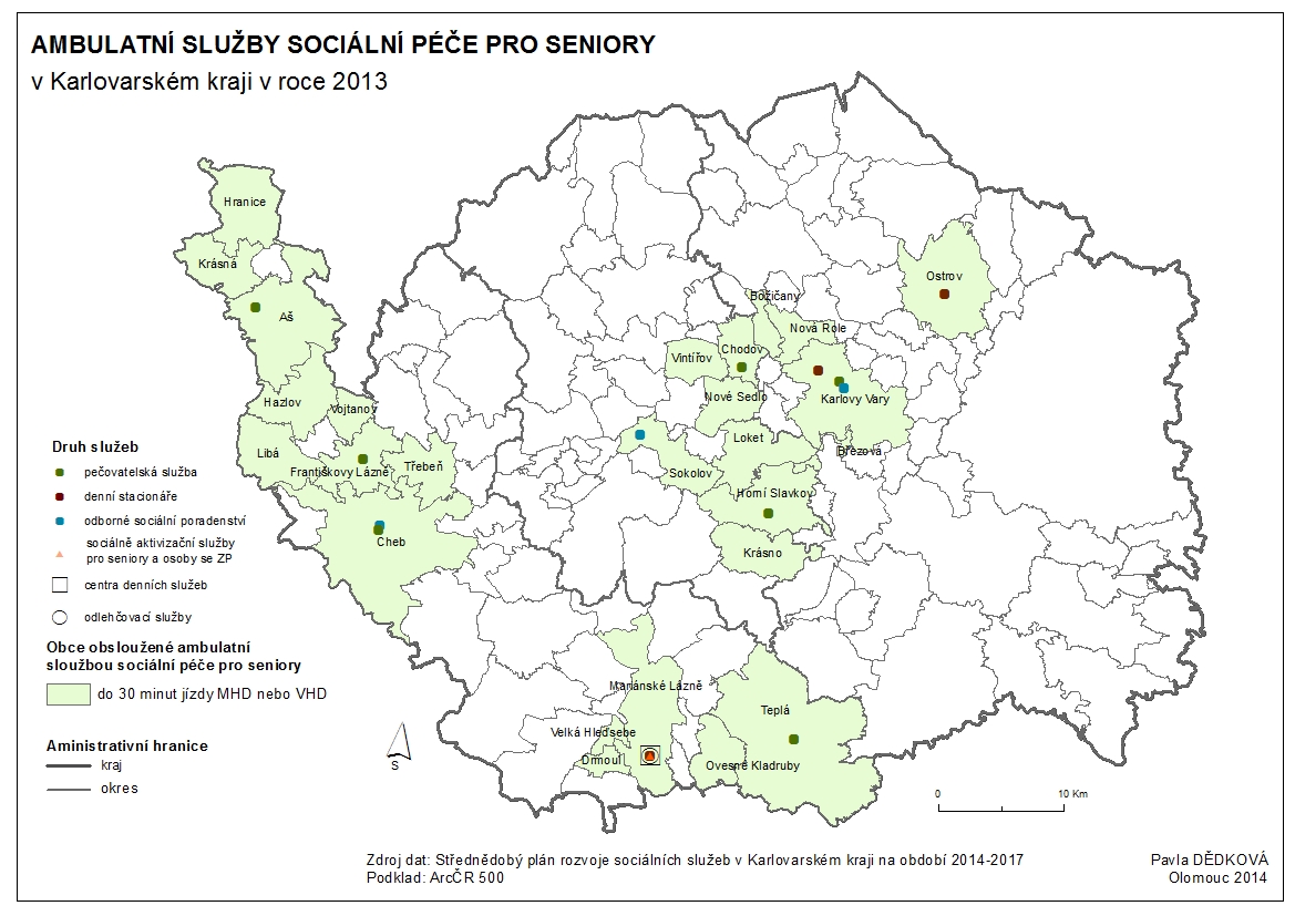 Ambulantní služby sociální péče pro seniory