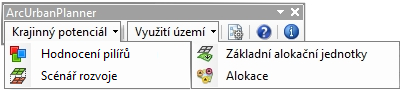 Toolbar Urban Planner