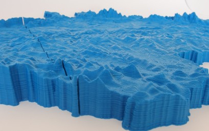 Geospatial 3D printing